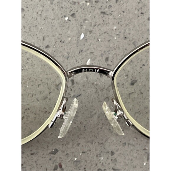 Vintage L'amy Kristy Eyeglasses Frames ONLY Gold Full Rim Square 54-16 125 - Picture 8 of 13